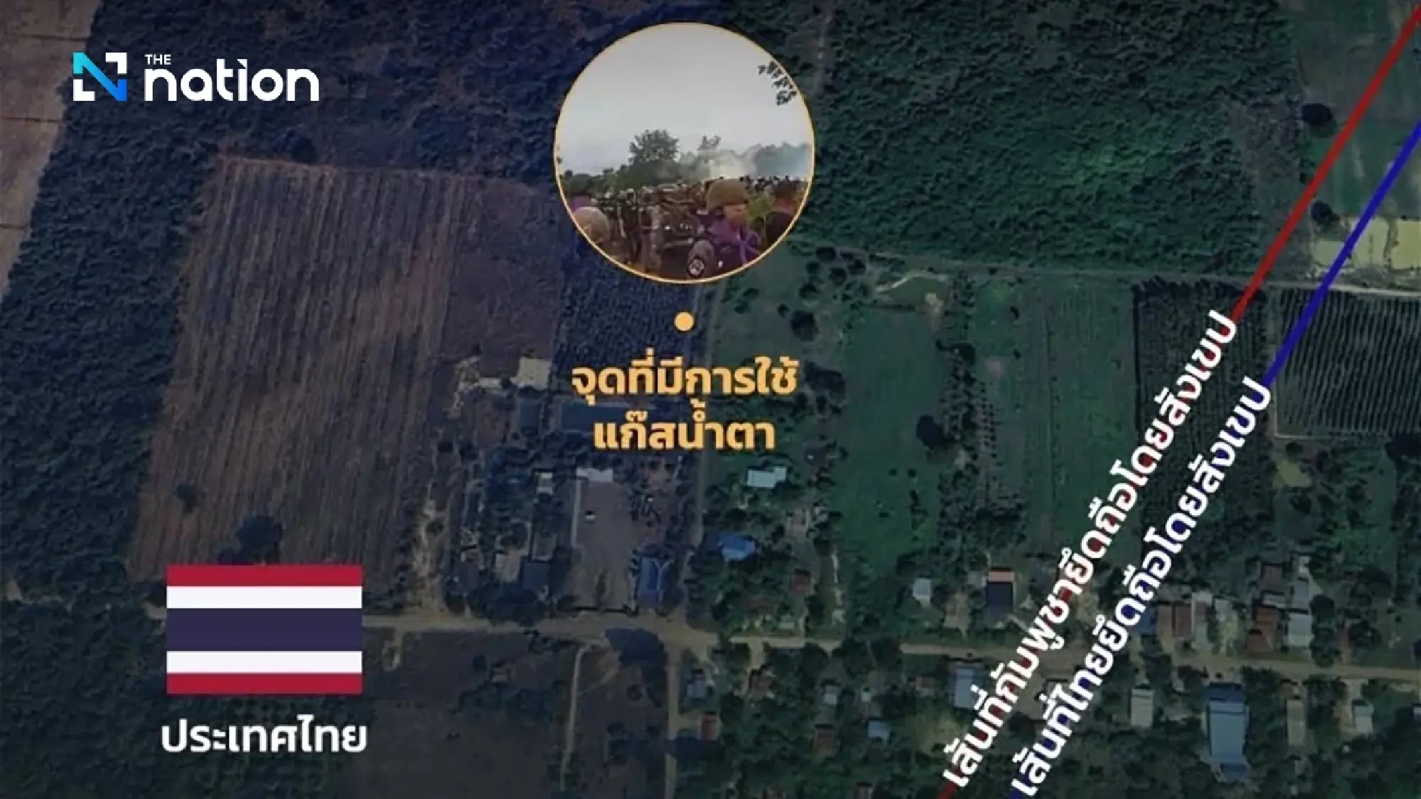 Thailand Pastikan Aparatnya di Perbatasan Membela Diri Lawan Demonstran Kamboja
